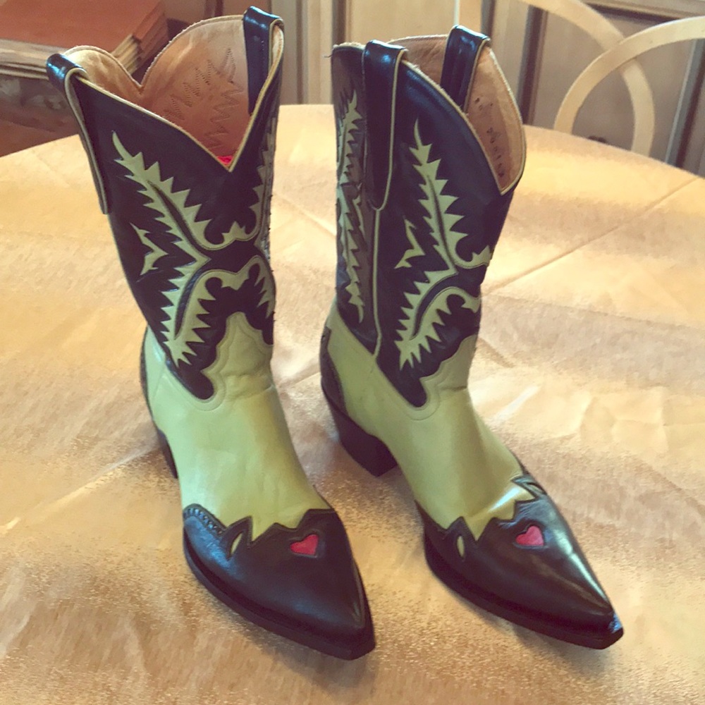 Vintage Liberty Boot Co. Cowboy Boots